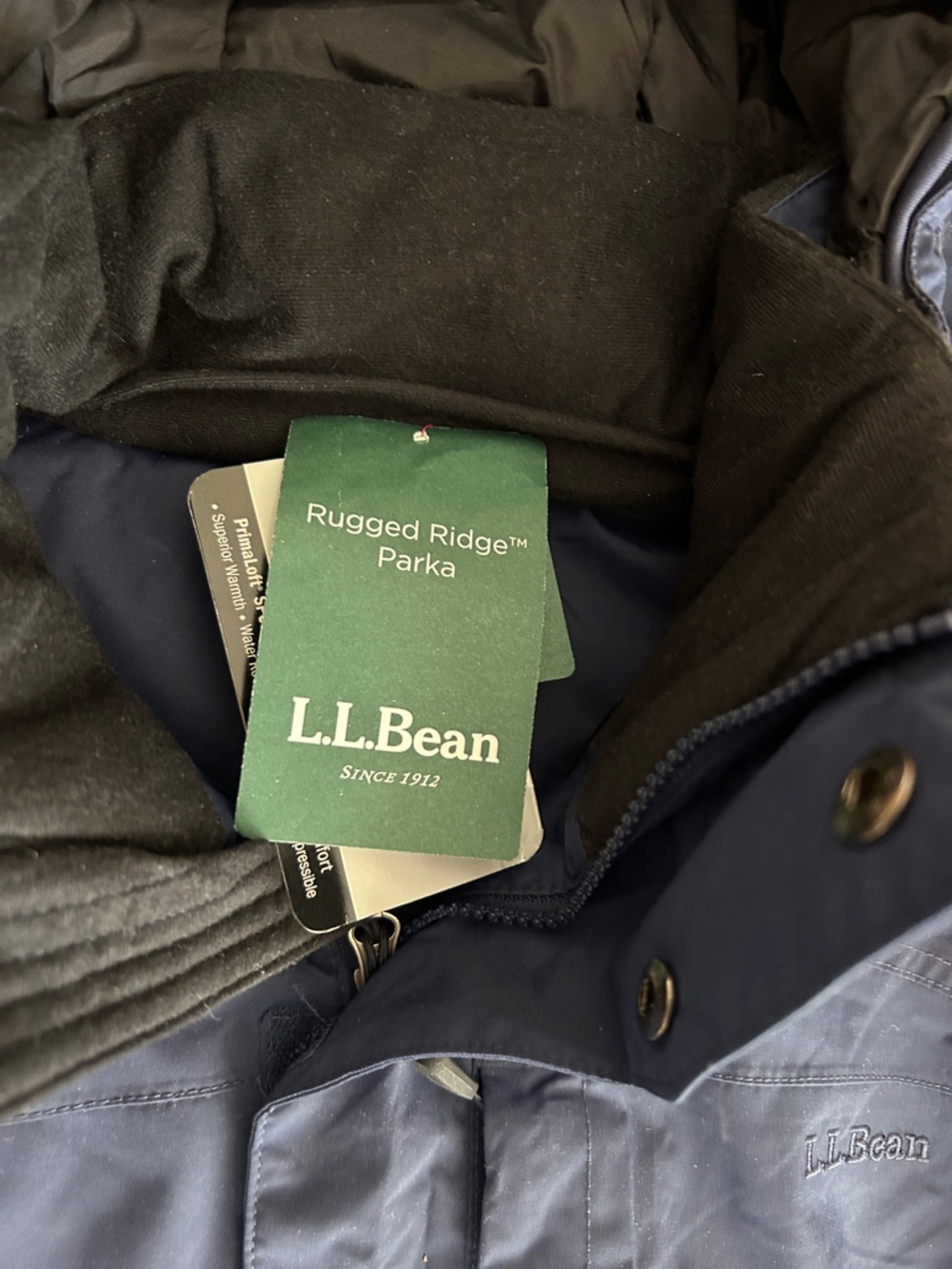 L.L Bean Rugged Ridge Parka Men’s Large - Picture 3 of 7